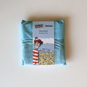 Baggu x Where's Waldo? Waldo at the Beach Standard Reusable Bag
